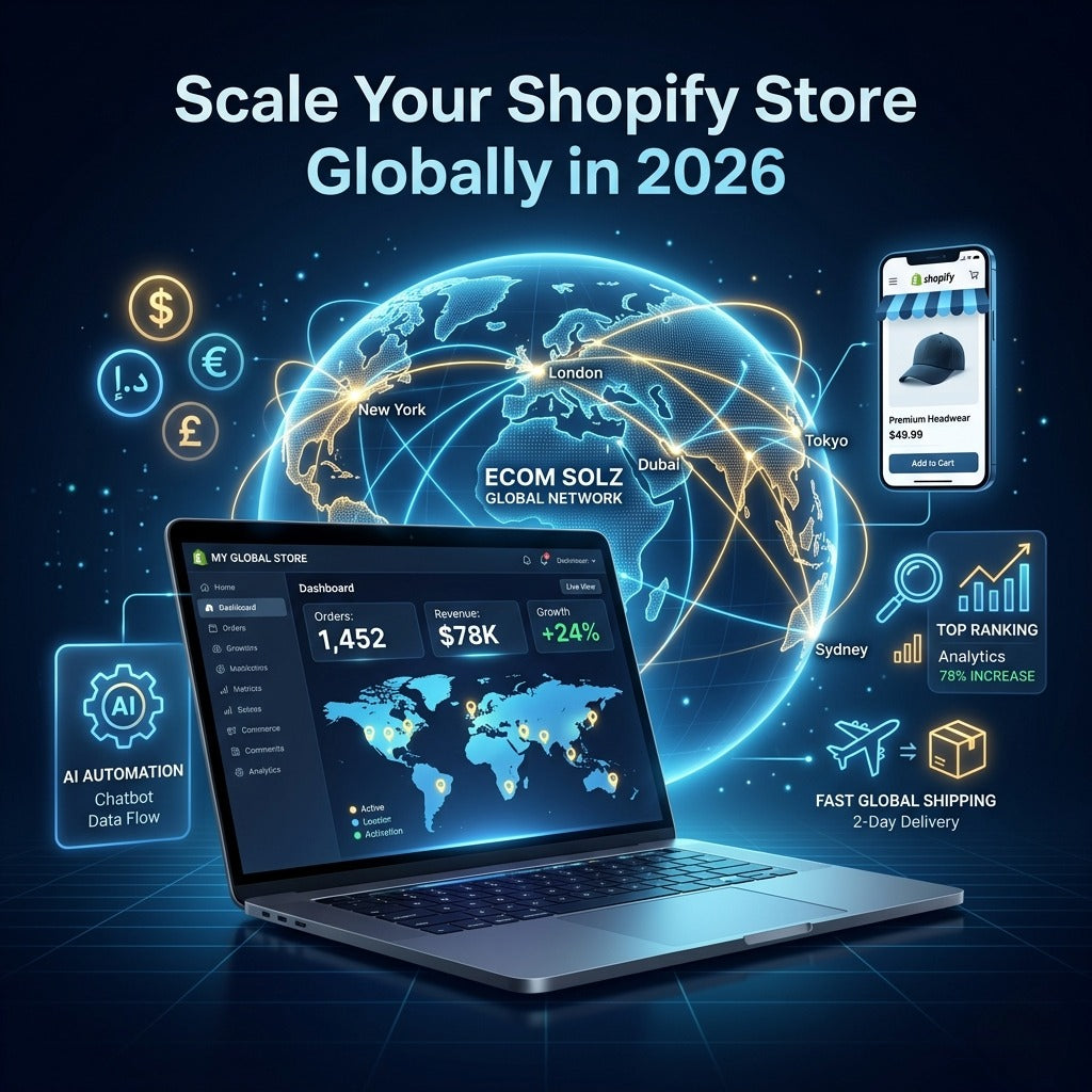 Scaling Your Shopify Store: Global Strategy for USA, UK, & UAE (2026)